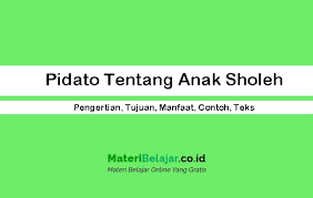 We did not find results for: Pidato Tentang Anak Sholeh Pengertian Tujuan Manfaat Contoh