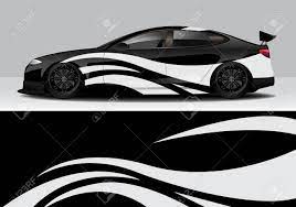 Way2buy black white gray geometric print gloss camouflage car vinyl wrap film automobile sticker with air release adhesive + free tool kit (24x60 / (2ft x 5ft)) 4.5 out of 5 stars 2 $20.99 $ 20. Car Wrap With Modern Abstract Background Vector Design Royalty Free Cliparts Vectors And Stock Illustration Image 134000316