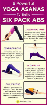 6 Powerful Yoga Asanas To Build Six Pack Abs Six Pack Abs Workout Six Pack Abs Yoga Asanas