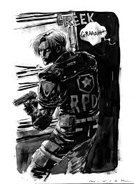 A leon kennedy x oc story based off of the game resident evil 4. Aaronminier Leon S Kennedy On His First And Only Day As A