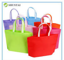 Customized Eco Friendly Non Woven Bag Custom Colorful Nonwoven Shopping Bag  with Logo PP Spunbond Non-Woven Fabric