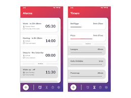 Alarm App Mockup Alarm App Mobile App Design App