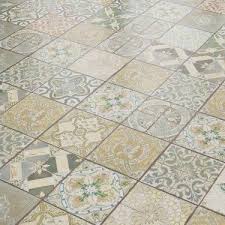 Aurora 8mm Ornate Botannical Tile Laminate Flooring 47551 Tile Effect Laminate Tile Effect Laminate Flooring Laminate Flooring