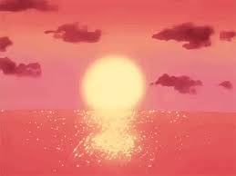 Animated gif uploaded by ॐ mayy ॐ. Aesthetic Sunset Gif Anime Largest Wallpaper Portal
