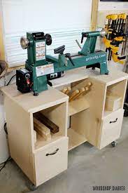 Most turners will recommend that you buy. Diy Mobile Wood Lathe Stand Spruc D Market