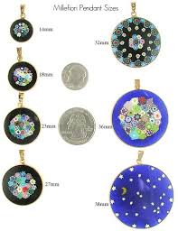 Making Millefiori Pendants Venetian Glass Jewelry Murano