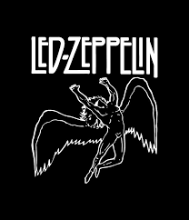 The font used for the band's logo and their 2012 live album. Led Zeppelin Logo Digital Art By Red Veles