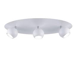 Welche deckenstrahler stehen zur auswahl? Grosser Led Deckenstrahler 3 Flammig Spots Dreh Schwenkbar In Weiss Matt Silber Ebay