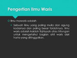 Lihat poin 4 pada nasab. Fiqh Mawaris Pertemuan Ke Ppt Download