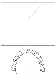 Open up card layer y. Happy Birthday Pop Up Greetings Card