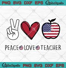 Free Free 179 Peace Love America Svg SVG PNG EPS DXF File