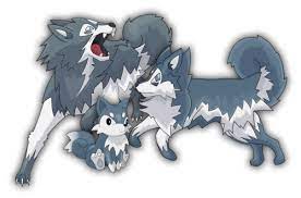 Dark Ice Type Pokemon Pokemon Sun And Moon Dark Ice Type Wolf Husky By Powerxnetwork On Pokemon Type Pokemon Pokemon Sun