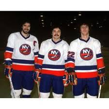 Teammates stefan persson, denis potvin and mike bossy of the new york islanders celebrate a goal as bob dailey of the philadelphia flyers skates past them during a game at the stanley cup finals, nassau coliseum. 14 Mike Bossy Ideas Mike Bossy Bossy New York Islanders