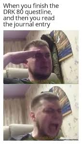 Final Fantasy Xiv A Meme Reborn If You Re Drk 80 And You Haven T Already Go Speak To Edgey Boi In Ishgard As Drk Again Then Read The Journal Entry That Last