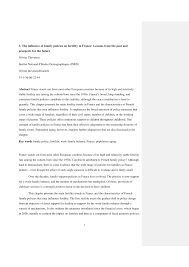 Retrouvez chaque jour les prévisions météorologiques à 10 jours, pour votre département et votre ville. Pdf The Influence Of Family Policies On Fertility In France Lessons From The Past And Prospects For The Future