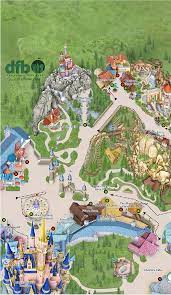Map Of Disney Springs Restaurants The Magic Kingdom Map That Disney Won T Print The Disney Food Blog