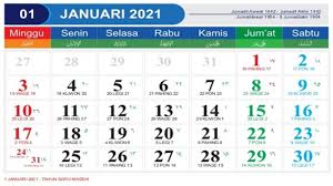 Peraturan pemerintah telah mengatur yang tertera pada pp no. Kalender Indonesia Terbaru Tahun 2021 Daftar Libur Nasional Cuti Bersama Download Gratis Disini Tribun Pontianak