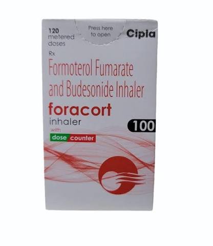 Formoterol Fumarate and Budesonide Inhaler, 100 mcg at best price in Ahmedabad
