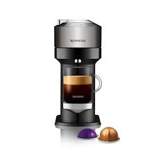 Nespresso presents the latest vertuo nespresso coffee machine, the vertuo next matt black, with a completely new design and colors for maximum quality. Nespresso Vertuo Next Deluxe Dark Chrome Coffee Machine Ebay