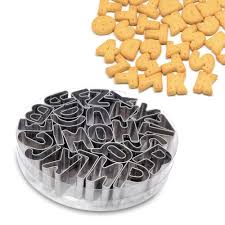 Stainless steel drain rack kitchen cookware metal shelf storage rack pan cutting board lid dishes standing holder organizer. Buy Mini Alphabet Cookie Cutters Set Of 26 Pieces Stainless Steel Small Mold Tools For Fondant Biscuit Cake Dough Bake
