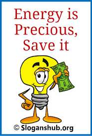 The image size is 12 x 18 inches with a white border. 125 Great Save Energy Slogans With Posters And Pictures