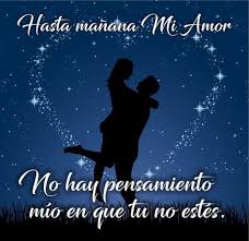 Estabas En Todos Mis Pensamientos Hoy Te Extrano Demasiado Hasta Manana Mi Amor Buenas Noches Buenas Noches Amor Mio Feliz Noche Amor Buenas Noches Hermoso