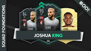 King fifa 21 is 28 years old and has 4* skills and 3* weakfoot, and is. Fifa 21 Joshua King Squad Foundations 001 Review Youtube