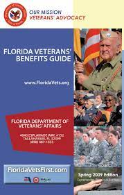 The state of florida offers special benefits for its military details: Florida Veterans Benefits Guide Veterans Benefits Guide