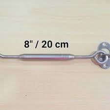 Beli kait jendela/ hak angin stainless. Jual Hak Angin Oval 8 20 Cm Stainless Steel Penahan Jendela Jakarta Barat Best Corner Tokopedia
