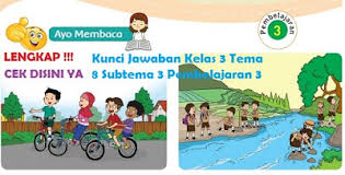 Berikut kunci jawaban buku tematik tema 8 kelas 3 sd subtema 3 pembelajaran 3 halaman 129, 130, 131, 132, 133, dan 134 5c08a4v7dj4k6m