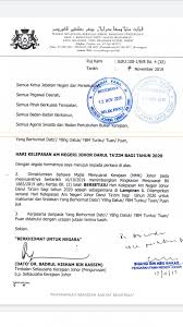 0 ratings0% found this document useful (0 votes). Hari Kelepasan Am Negeri Johor 2020 Demi Rakyat Johor Facebook