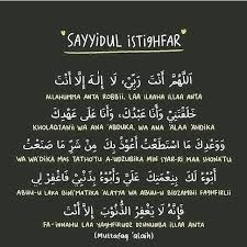 Kelebihan Sayyidul Istighfar Penghulu Viral Muafakat Johor Facebook