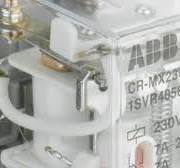 ABB, 2 Changeover Relay, CR-MX230AC2L, 230V AC, - 1SVR405631R3100