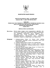We did not find results for: Peraturan Kepala Desa Karangharjo