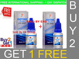 Iopidine eye drops should be used with caution in patients with a history of angina, severe coronary insufficiency, recent myocardial infarction, overt cardiac failure, hypertension, cardiovascular. Isotine Plus Eye Drops Best Treatment Cataract Myopia And Buy 2 Get 1 Free 10 Ml Ebay