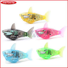 New Baby Bath Toys For Kids Activated Battery Powered Robot Shark Toy Green Brand Gifts Review Baby Bath Toys New Baby Products Shark Toy