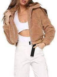 Tiger Mist Oversized Fit Faux Fur Teddy Jacket Cozy Fashion Fashion Fashion Outfits