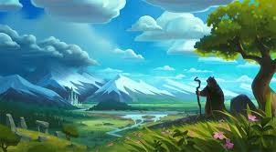 File Countryside Sana Jpg Environment Concept Art Fantasy Illustration Storybook Art