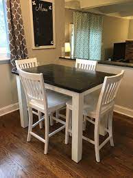 Wooden Shelves Industrial Wall Shelving Emmor Works Refurbished Table Farmhouse Table Top Kitchen Table