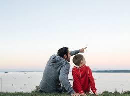 In december 1977, stevens converted to islam and adopted the name yusuf islam the following year. Father And Son Sit Together Enjoying The Sunset And Pointing At Something In The Distance By Cara Dolan