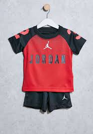 Infant Jordan Hard T Shirt Shorts Set