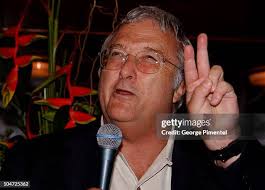 Michael Gianino & Randy Newman during Cannes 2002