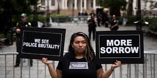 Protests over police brutality : The Trauma Of Police Brutality Column