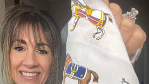 Tim & Tina Square 100% Mulberry Silk Hair Scarf Head Sleeping Wrap Satin  Head Scarf for Women (S1 Horse (Blue)) at Amazon Women's Clothing store