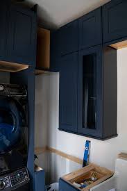 the laundry room: the cabinets the