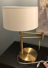 100 X25 Authentic Ralph Lauren Minimum Width X28 With Arm Not Extended X29 X3a 15 5 Quot Maximum Width X28 With Arm Lamp Table Lamp Gold Lamp Base
