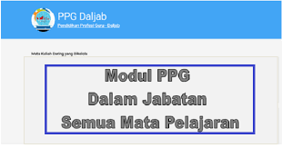 I0214057 judul tugas akhir : Modul Ppg Dalam Jabatan 2020 Semua Mata Pelajaran Suara Guru