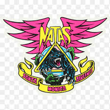 Santa cruz skateboards, creature skateboards, independent truck company, bronson speed co. Santa Cruz Santa Monica Skateboarding Nhs Inc Skateboard Logo Sticker Png Pngegg