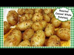 Oven Roasted Aldi Canned Whole Potatoes Side Dish Recipe Youtube Potato Recipes Side Dishes Potato Side Dishes Potato Sides