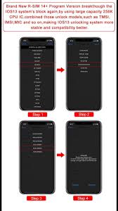 A subscriber identity module (sim) card is a chip inside most modern cellular phones that stores information your phone needs to communicate with your carrier's cell towers. R Sim 14 Large Capacity Smart Upgraded Ios13 System Quick Sim Unlock Card